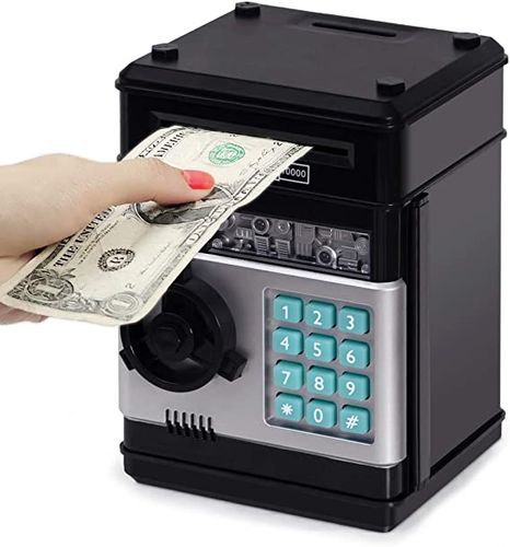 Refasy Piggy Bank Cash Coin