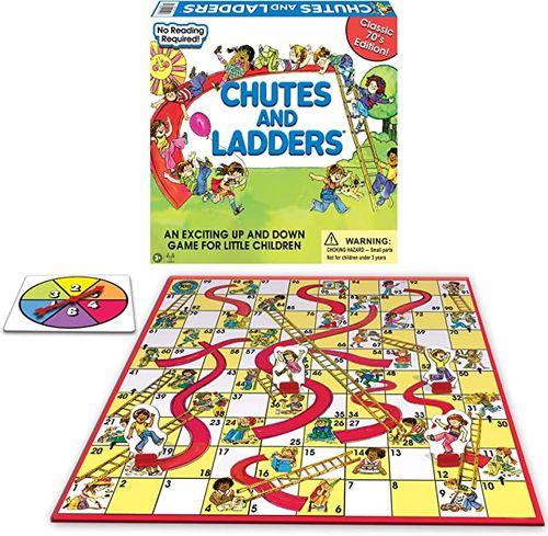 Chutes & Ladders Board Game