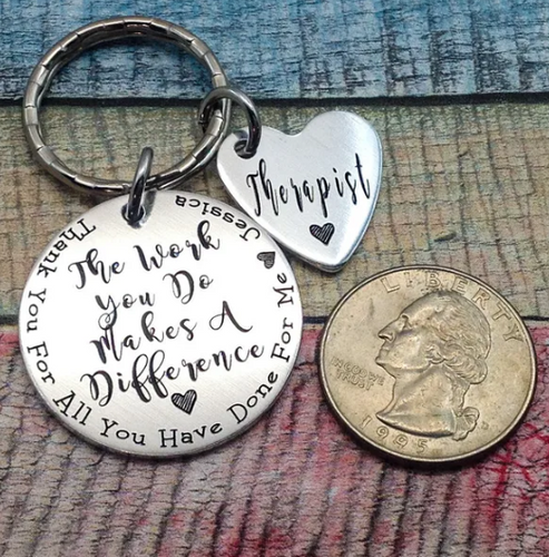 Counselor Keyring