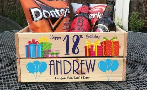 21st Birthday Personalized Word Art Picture Gifts for Him