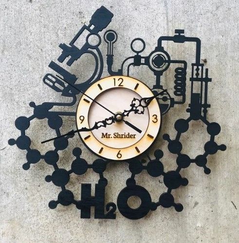 Custom Science Clock