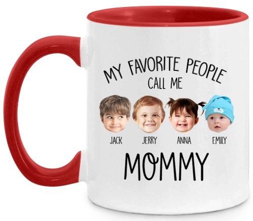 My Favorite People Call Me Mommy Mug
