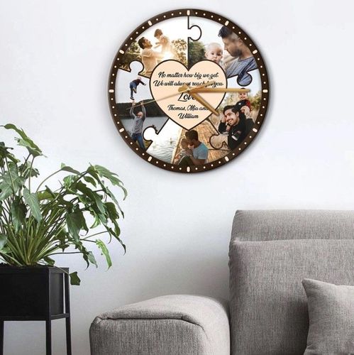 Meaningful No Matter How Big We Get Wall Clock for Dad