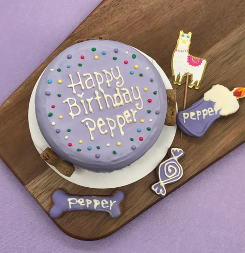Dog Birthday Cake