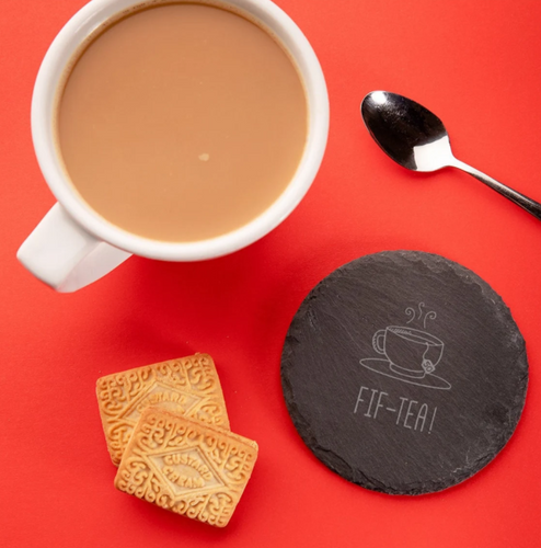 Engraved  Fif-tea