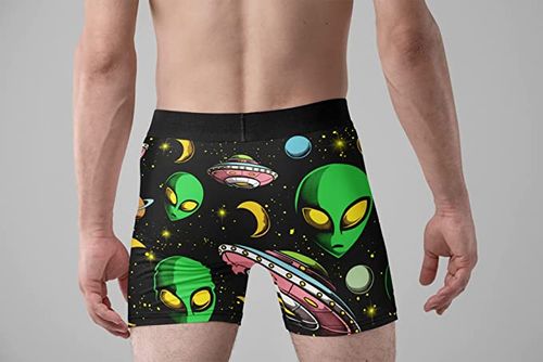 Funny Alien Boxers Underwear