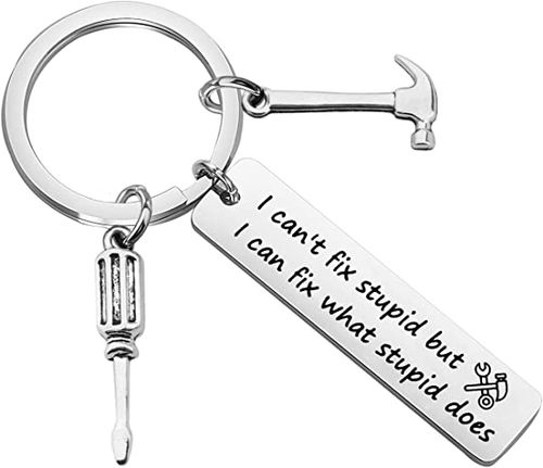 Funny Woodworking Keychain