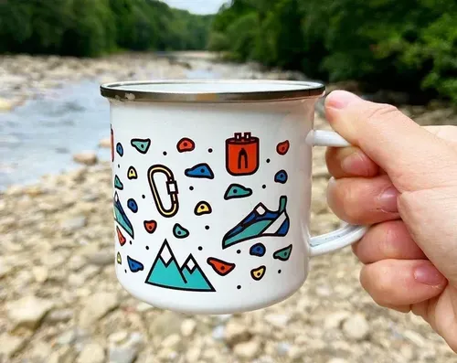 Rock Climbing Mug  Expertly Chosen Gifts