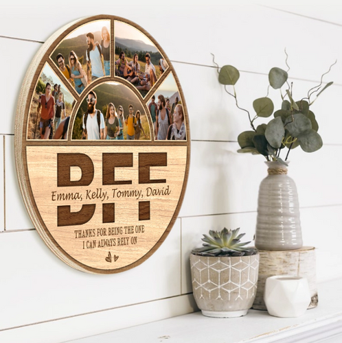 Thanks For Being The One I Can Always Rely On – Wooden Sign