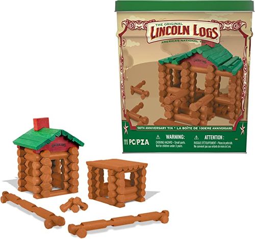 Wooden Lincoln Logs
