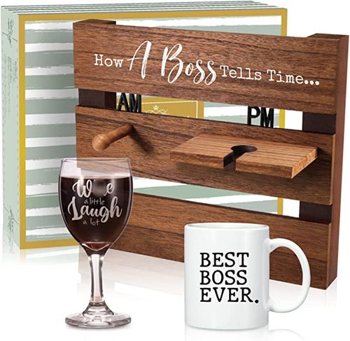 Buy Best Boss Gifts for Men | Gifts for Boss | Farewell Manager Gift | Cool  Birthday Gift for Male Boss | Retirement Gift Ideas for Boss, Mentor,  Leader | Whiskey Decanter