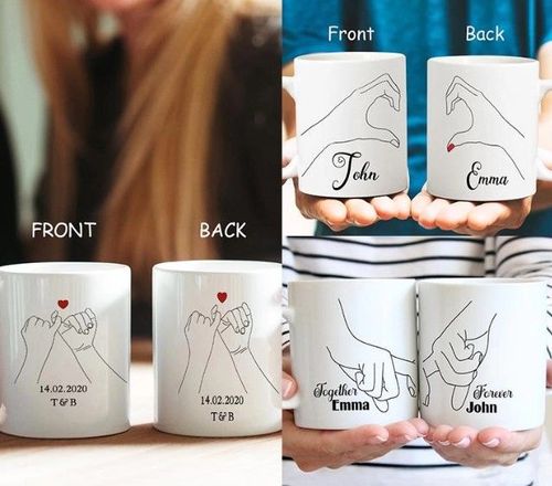 Custom Couple Mug 3 Styles