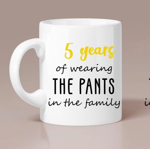 Let Him Think To Wear the Pants in Family