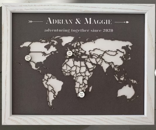 Multi-layer Paper Map