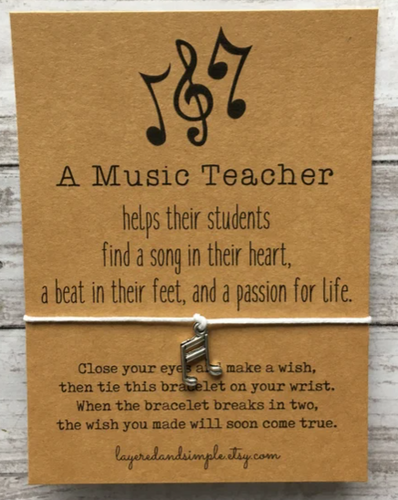 Music Note Bracelet