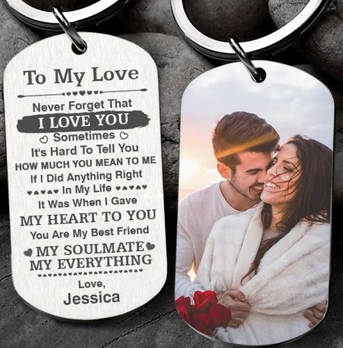 My Soulmate My Everything Keychain