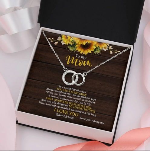 Buy Mother and Son Horseshoe Necklace Gift Mom Gift for Mother's Day Gift from Son Birthday Gift for Mom Online | {Made with Luv Gifts} Standard Box