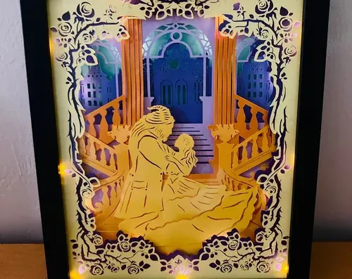 night light shadow box