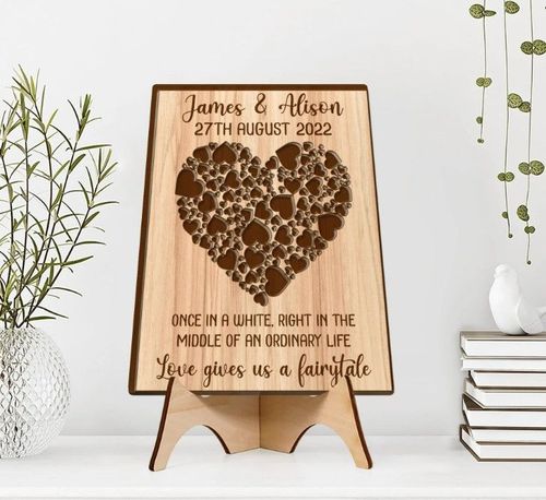 Love Give Us A Fairytale Wedding Anniversary Present