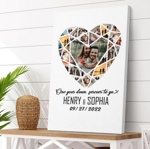 45th Anniversary Personalized Wall Art Decor