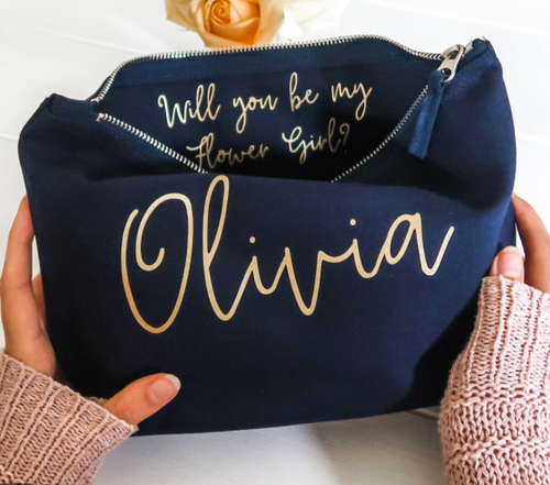 Personalized Makeup Bag