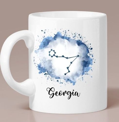 Personalized Zodiac Pisces Mug
