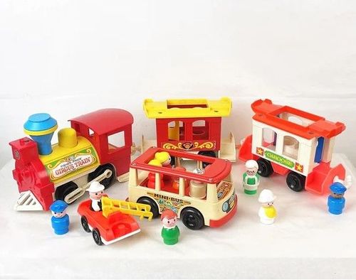 Vtg Megcos Electronic Interactive PRESS PLAY & LEARN SCHOOL BUS