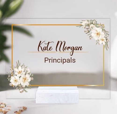 Principal Appreciation Plaque