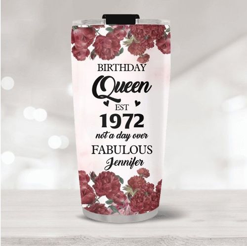 50th Birthday Queen not a day over Fabulous Gift