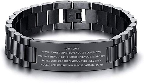 Quote Link Bracelet