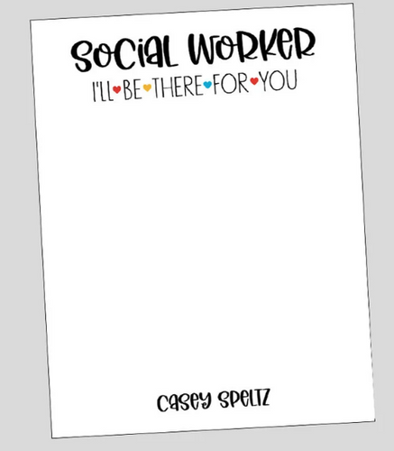 Social Worker Notepad