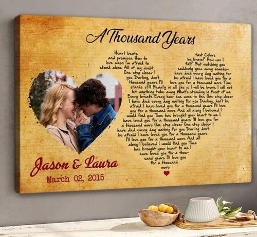 Custom Couple Thousand Years Print