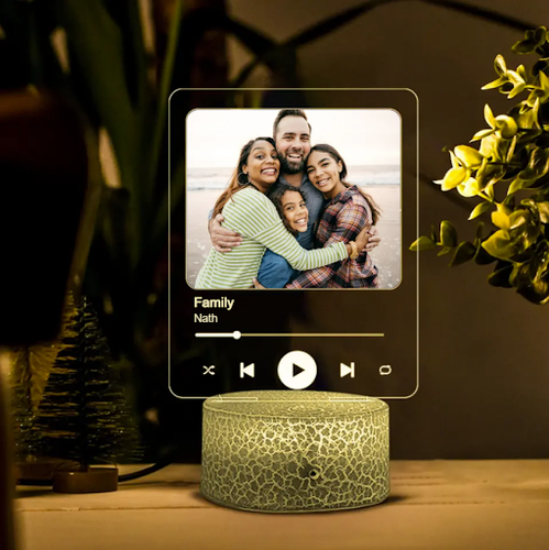 Music 3D LED Night Lamp