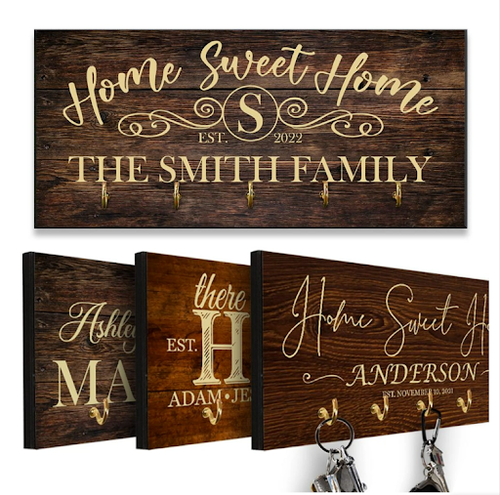 Home Sweet Home Key Holder Hanger