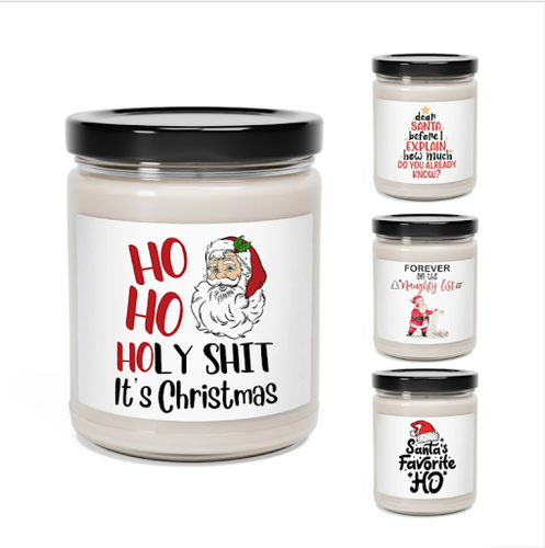 Santa Scented Candle for Mom/Dad