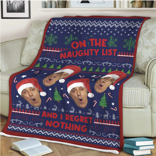 Custom Face Photo Blanket