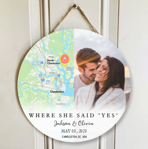 Where She Say Yes Wooden Anniversary Gifts