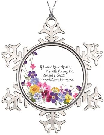 Pewter Snowflake Ornaments