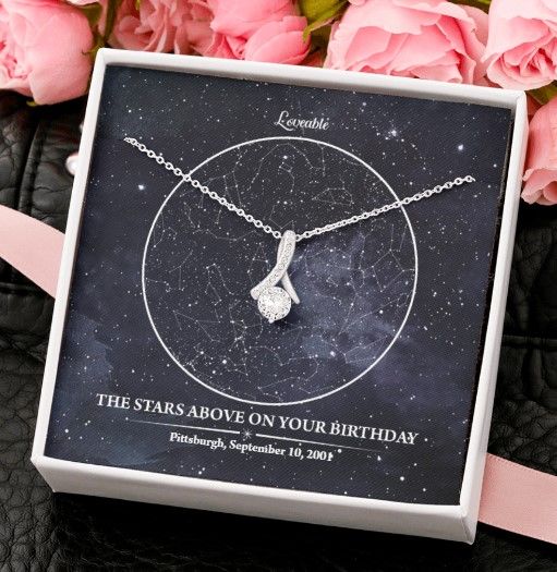 The Star Above On Your Birthday Necklace