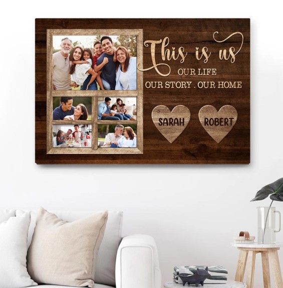 Personalized Gifts For Mom From Son Poster Wall Art, Love Between The  Mother