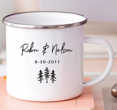 ALUMINUM traditional 10th wedding anniversary gift Coffee Mug