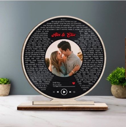 Personalized Upload Photo Wooden Plaque