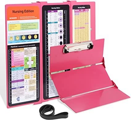 3 Layers Foldable Nurse Clip Boards Notepad
