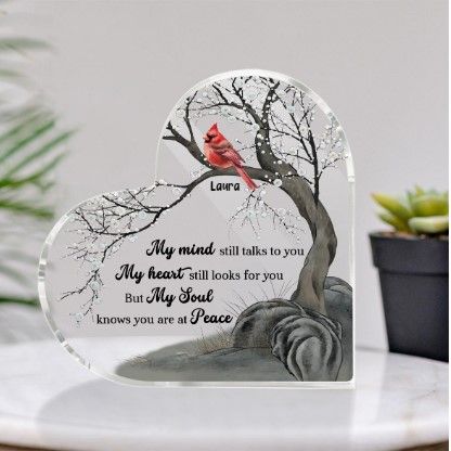 My Mind Still Talks to You Acrylic Plaque