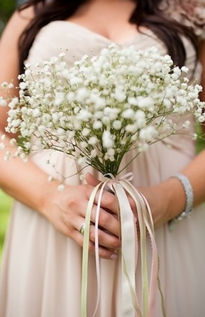 babys_breath_bouquet, babys breath wedding bouquet