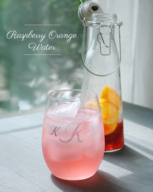 naturally flavored water recipes