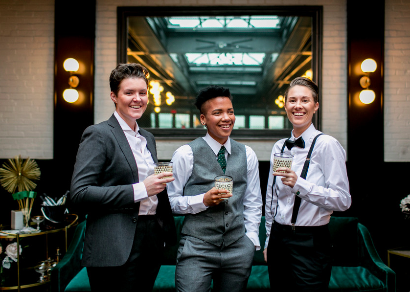 Alternative Bridal Party Outfits