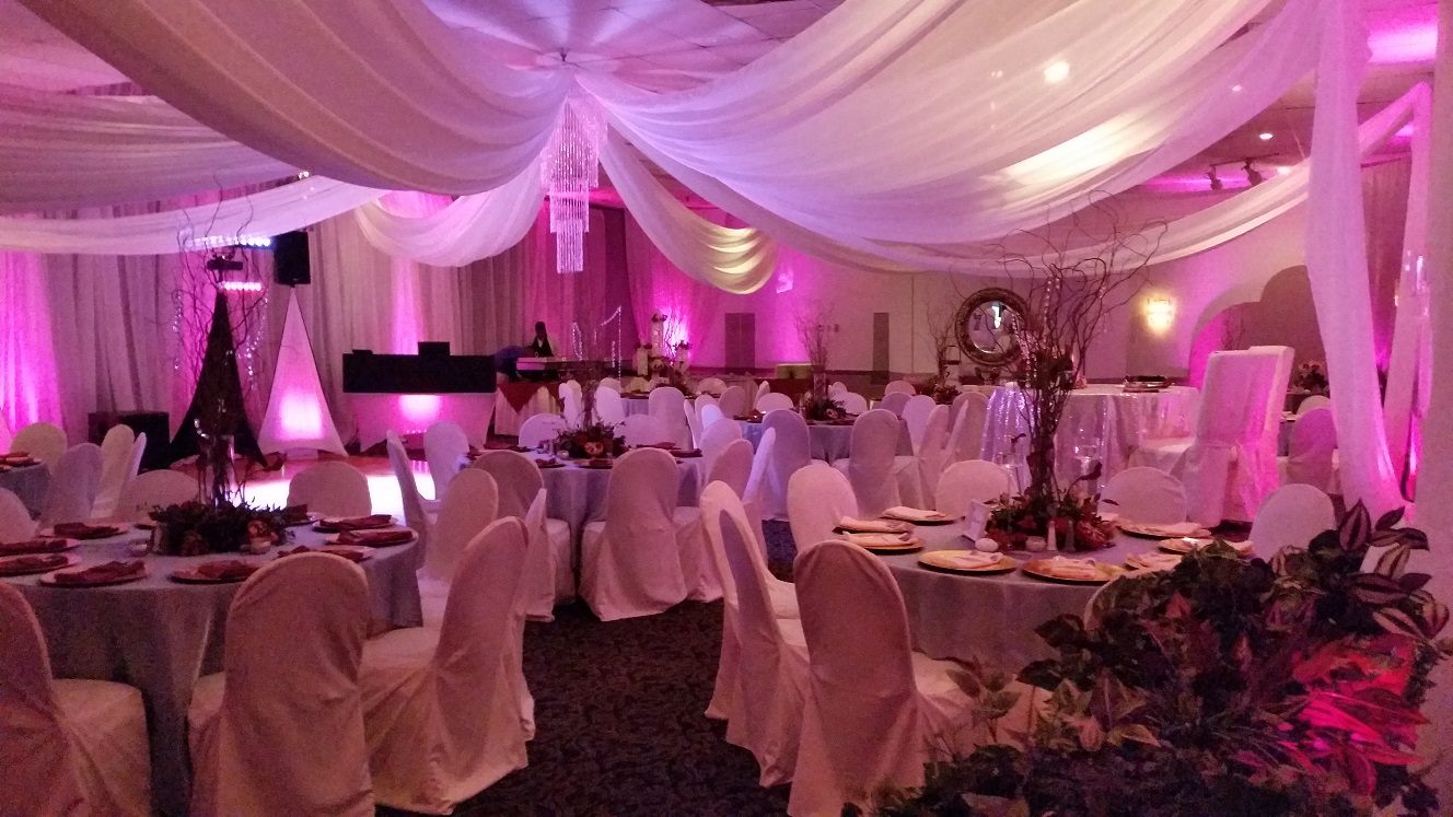 Grand affairs draping
