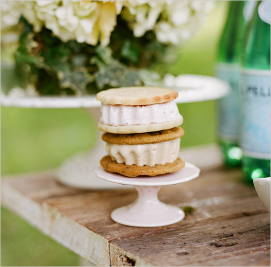 icecreamsandwichcart, summer wedding dessert,12 Sweet Treats That Were Made for Your Summer Wedding