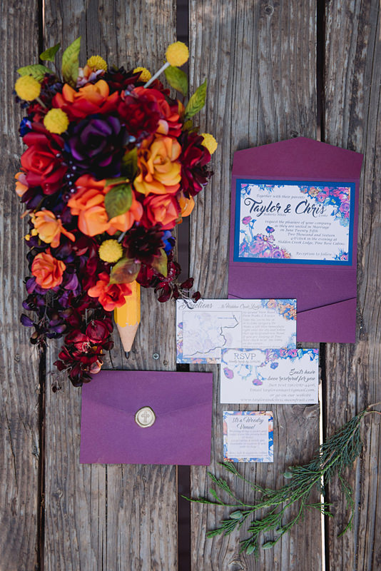 The Story Behind This Colorful Wedding is Like a Real Life Rom-Com